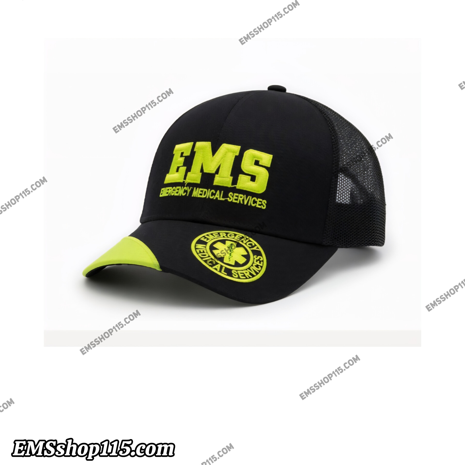 کلاه لبه دار اسپورت اورژانس ems فسفری