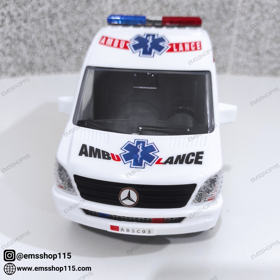 آمبولانس اسباب بازی قدرتی