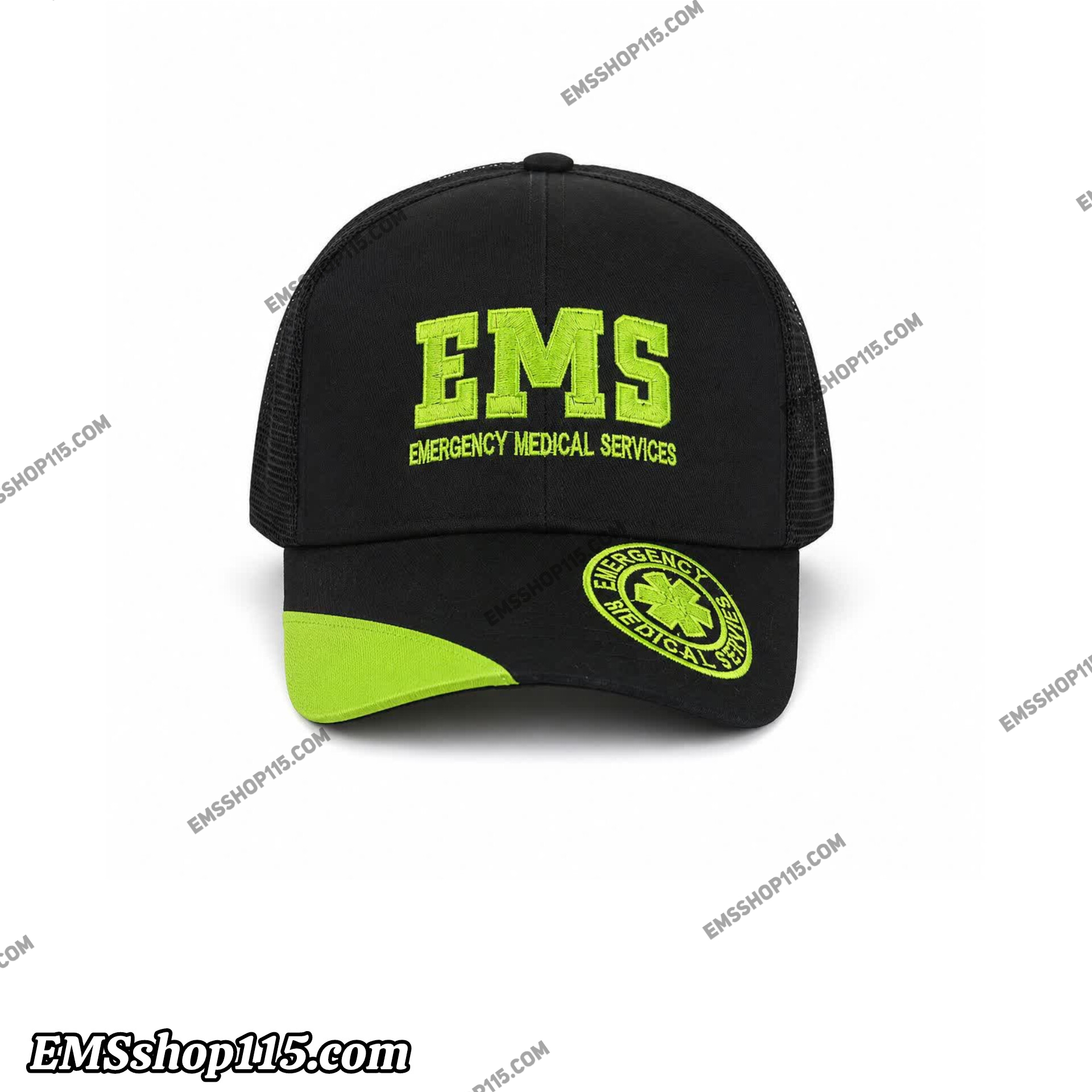 کلاه لبه دار اسپورت اورژانس ems فسفری
