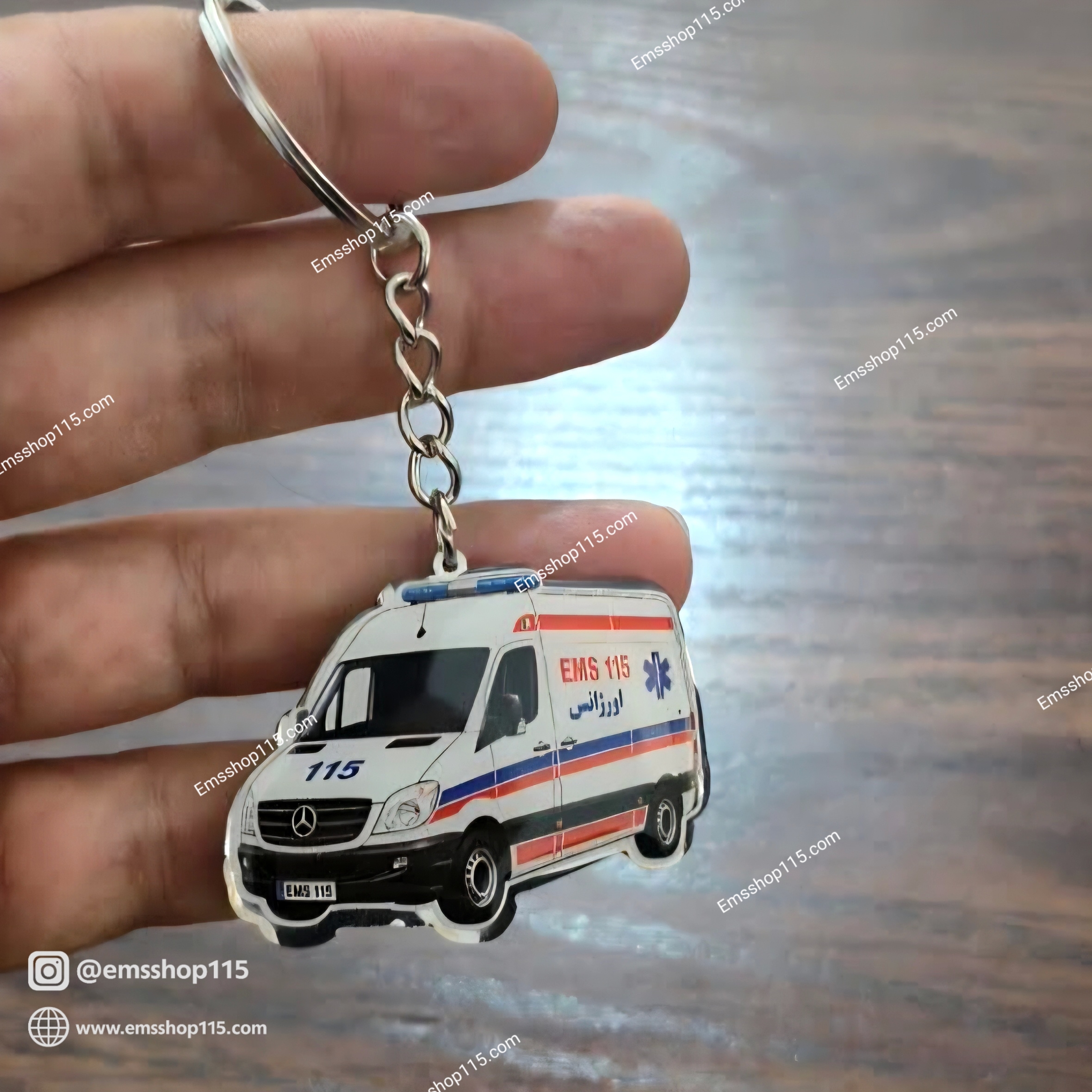 جاکلیدی طرح آمبولانس بنز اسپرینتر